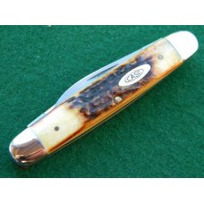 Case XX Stainless USA 2 Dot (1978) Stag 5279 SSP Red Etch Equal End Pen Knife - Mint Case XX Stainless USA 2 Dot (1978) Stag 5279 SSP Red Etch Equal End Pen Knife - Mint