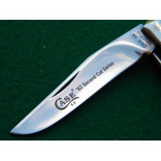 Case XX SS USA 2nd Cut Stag 5254 New Grind 1983 Second Cut Series Trapper Knife - Mint Case XX SS USA 2nd Cut Stag 5254 New Grind 1983 Second Cut Series Trapper Knife - Mint