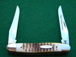Case XX SS USA 2nd Cut Stag New Grind Muskrat 1983 Second Cut Series Knife - Mint