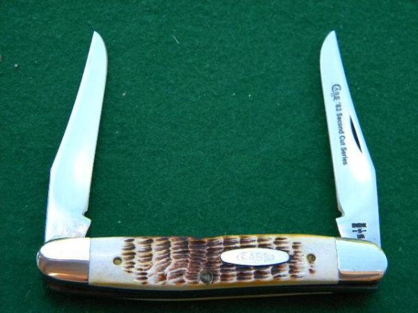 Case XX SS USA 2nd Cut Stag New Grind Muskrat 1983 Second Cut Series Knife - Mint Case XX SS USA 2nd Cut Stag New Grind Muskrat 1983 Second Cut Series Knife - Mint