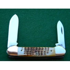 Case XX SS USA 2nd Cut Stag New Grind 52131 1983 Second Cut Series Canoe Knife - Mint Case XX SS USA 2nd Cut Stag New Grind 52131 1983 Second Cut Series Canoe Knife - Mint