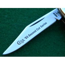 Case XX SS USA 2nd Cut Stag New Grind 5220 1983 Second Cut Series Peanut Knife - Mint Case XX SS USA 2nd Cut Stag New Grind 5220 1983 Second Cut Series Peanut Knife - Mint