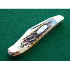 Case XX SS USA 2nd Cut Stag New Grind 5220 1983 Second Cut Series Peanut Knife - Mint Case XX SS USA 2nd Cut Stag New Grind 5220 1983 Second Cut Series Peanut Knife - Mint