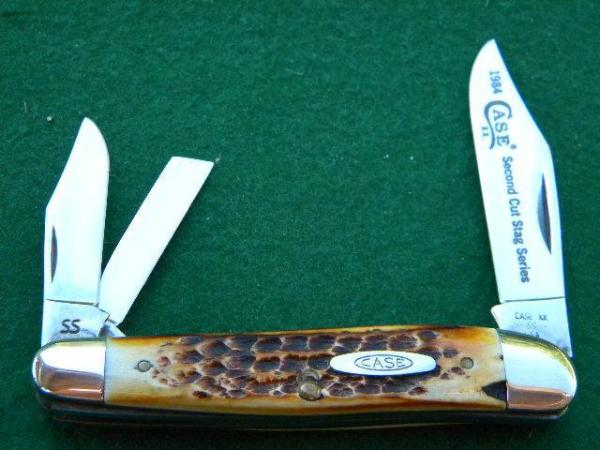 Case XX SS USA 2nd Cut Stag 5380 1984 Second Cut Series Whittler Knife - Mint Case XX SS USA 2nd Cut Stag 5380 1984 Second Cut Series Whittler Knife - Mint