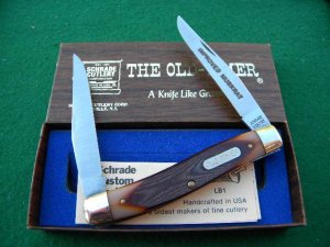 Schrade USA 77OT Improved Muskrat Old Timer - NIB