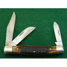 Case XX USA 9 Dot (1971) Bone 6332 3 Blade Stockman - Mint Case XX USA 9 Dot (1971) Bone 6332 3 Blade Stockman - Mint