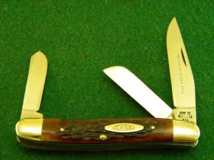 Case XX Stainless USA 9 Dot (1971) Bone 6318 HP SSP Stockman - Mint