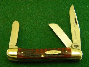 Case XX Stainless USA 1965-69 Bone 6318 HP SSP Stockman - Mint