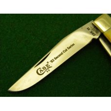 Case XX SS USA 2nd Cut Stag 5254 New Grind 1983 Second Cut Series Trapper Knife - Mint Case XX SS USA 2nd Cut Stag 5254 New Grind 1983 Second Cut Series Trapper Knife - Mint