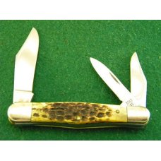 Case XX SS USA 2nd Cut Stag New Grind 5383 1983 Second Cut Series Whittler Knife - Mint Case XX SS USA 2nd Cut Stag New Grind 5383 1983 Second Cut Series Whittler Knife - Mint