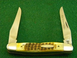 Case XX SS USA 2nd Cut Stag New Grind Muskrat 1983 Second Cut Series Knife - Mint