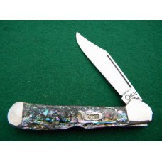 Case XX USA 1998 81549 L SS Genuine Abalone Pearl Copperlock Knife - NIB Case XX USA 1998 81549 L SS Genuine Abalone Pearl Copperlock Knife - NIB