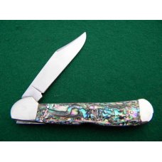 Case XX USA 1998 81549 L SS Genuine Abalone Pearl Copperlock Knife - NIB Case XX USA 1998 81549 L SS Genuine Abalone Pearl Copperlock Knife - NIB
