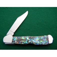 Case XX USA 2000 81549 L SS Genuine Paua Abalone Pearl Copperlock Knife - NIB Case XX USA 2000 81549 L SS Genuine Paua Abalone Pearl Copperlock Knife - NIB
