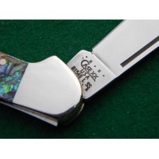 Case XX USA 2000 81549 L SS Genuine Paua Abalone Pearl Copperlock Knife - NIB Case XX USA 2000 81549 L SS Genuine Paua Abalone Pearl Copperlock Knife - NIB