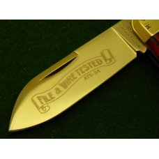 Schatt & Morgan Titusville PA. Bone Sunfish Knife Fire & Wire 5 Series 2 ATS-34 - NIB Schatt & Morgan Titusville PA. Bone Sunfish Knife Fire & Wire 5 Series 2 ATS-34 - NIB