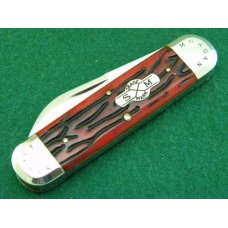Schatt & Morgan Titusville PA. Bone Sunfish Knife Fire & Wire 5 Series 2 ATS-34 - NIB Schatt & Morgan Titusville PA. Bone Sunfish Knife Fire & Wire 5 Series 2 ATS-34 - NIB