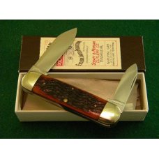 Schatt & Morgan Titusville PA. 2004 Amber Bone Sunfish Knife - NIB Schatt & Morgan Titusville PA. 2004 Amber Bone Sunfish Knife - NIB