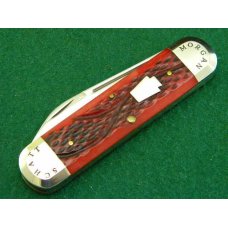 Schatt & Morgan Titusville PA. 2005 Crimson Bone Sunfish Knife - NIB Schatt & Morgan Titusville PA. 2005 Crimson Bone Sunfish Knife - NIB