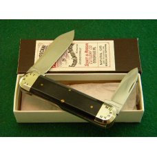 Schatt & Morgan Titusville PA. 2005 Smooth Chocolate Bone Sunfish Knife - NIB Schatt & Morgan Titusville PA. 2005 Smooth Chocolate Bone Sunfish Knife - NIB