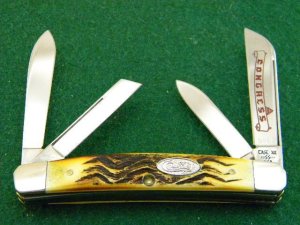 Case XX SS USA 6 Dot (1984) 2nd Cut Stag 54052 Congress Knife