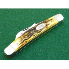 Case XX SS USA 6 Dot (1984) 2nd Cut Stag 53052 Congress Whittler Knife Case XX SS USA 6 Dot (1984) 2nd Cut Stag 53052 Congress Whittler Knife