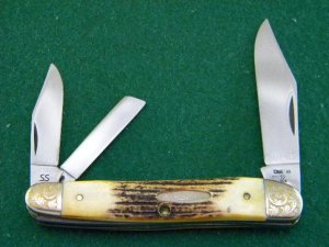 Case XX SS USA 7 Dot (1983) Stag 5380 Whittler Knife