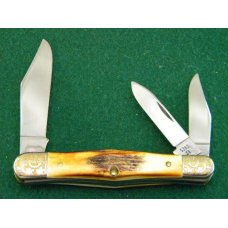 Case XX SS USA 7 Dot (1983) Stag 5383 Whittler Knife Case XX SS USA 7 Dot (1983) Stag 5383 Whittler Knife