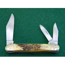 Case XX SS USA 7 Dot (1983) Stag 5308 Whittler Knife Case XX SS USA 7 Dot (1983) Stag 5308 Whittler Knife