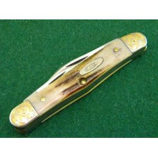 Case XX SS USA 7 Dot (1983) Stag 5308 Whittler Knife Case XX SS USA 7 Dot (1983) Stag 5308 Whittler Knife