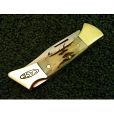 Case XX SS USA 9 Dot (1981) Stag 5158 L SSP Mako Lockback Knife - NIB Case XX SS USA 9 Dot (1981) Stag 5158 L SSP Mako Lockback Knife - NIB