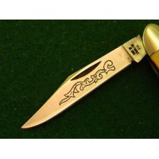 Case XX Stainless USA 3 Dot (1977) Stag 52087 SSP Blue Scroll Stockman Knife - Mint Case XX Stainless USA 3 Dot (1977) Stag 52087 SSP Blue Scroll Stockman Knife - Mint