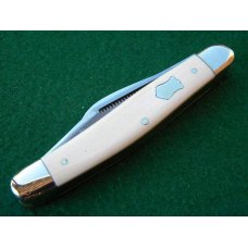 Bulldog Brand Solingen Germany Elephant Ivory Stockman Knife - NIB Bulldog Brand Solingen Germany Elephant Ivory Stockman Knife - NIB