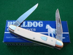 Bulldog Brand Solingen Germany Elephant Ivory Muskrat Knife - NIB