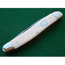 Bulldog Brand Solingen Germany Elephant Ivory Muskrat Knife - NIB Bulldog Brand Solingen Germany Elephant Ivory Muskrat Knife - NIB