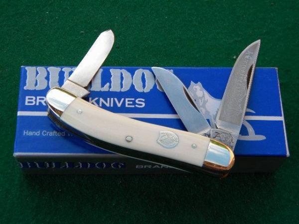 Bulldog Brand Solingen Germany Elephant Ivory Oktoberfest Sowbelly Knife 1 of 9 - NIB Bulldog Brand Solingen Germany Elephant Ivory Oktoberfest Sowbelly Knife 1 of 9 - NIB