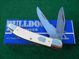Bulldog Brand Solingen Germany Elephant Ivory Copperhead Knife - NIB