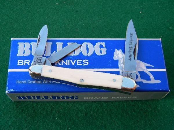 Bulldog Brand Solingen Germany Elephant Ivory Sunday Whittler Knife - NIB Bulldog Brand Solingen Germany Elephant Ivory Sunday Whittler Knife - NIB