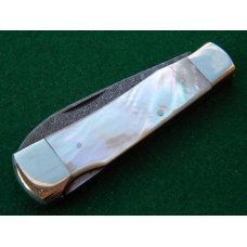 Weidmannsheil Solingen Germany Pearl Damascus Lockback Knife - NIB Weidmannsheil Solingen Germany Pearl Damascus Lockback Knife - NIB