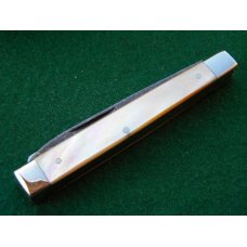 Weidmannsheil Solingen Germany Gold Lip Pearl Damascus Doctor's Knife - NIB Weidmannsheil Solingen Germany Gold Lip Pearl Damascus Doctor's Knife - NIB