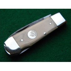 Weidmannsheil Solingen Germany Ivory Damascus Lockback Knife - NIB Weidmannsheil Solingen Germany Ivory Damascus Lockback Knife - NIB