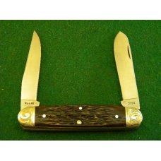 Remington UMC USA 1988 Rare Genuine Bone R4466 Enraved Silver Bullet Muskrat Knife - NIB Remington UMC USA 1988 Rare Genuine Bone R4466 Enraved Silver Bullet Muskrat Knife - NIB