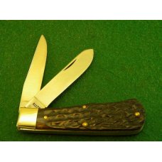 Remington UMC USA 1991 Genuine Bone R1178 Silver Bullet Trapper Knife - NIB Remington UMC USA 1991 Genuine Bone R1178 Silver Bullet Trapper Knife - NIB