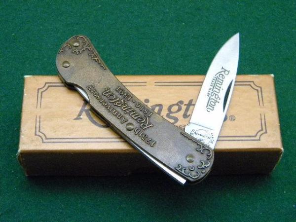 Remington UMC USA RC15M Shotgun 175th Anniversary Lockback Knife - NIB Remington UMC USA RC15M Shotgun 175th Anniversary Lockback Knife - NIB