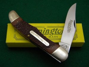 Remington UMC USA R870 Delrin 1990 Shotgun Commemorative Folding Hunter Knife - NIB 