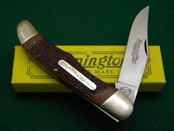 Remington UMC USA R870 Delrin 1990 Shotgun Commemorative Folding Hunter Knife - NIB Remington UMC USA R870 Delrin 1990 Shotgun Commemorative Folding Hunter Knife - NIB