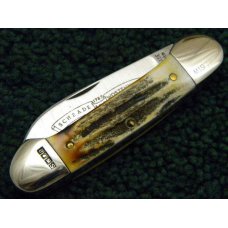 Schrade Wostenholm IXL Sheffield England Stag Canoe - NIB Schrade Wostenholm IXL Sheffield England Stag Canoe - NIB