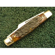 Schrade Wostenholm IXL Sheffield England Bone Stockman Knife - NIB Schrade Wostenholm IXL Sheffield England Bone Stockman Knife - NIB
