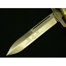 Schatt & Morgan Titusville PA. 1995 Stag 03191L Swing Guard Lockback Knife - NIB Schatt & Morgan Titusville PA. 1995 Stag 03191L Swing Guard Lockback Knife - NIB