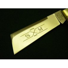Schatt & Morgan Titusville PA. 1995 Stag 03161C Cotton Sampler Knife - NIB Schatt & Morgan Titusville PA. 1995 Stag 03161C Cotton Sampler Knife - NIB